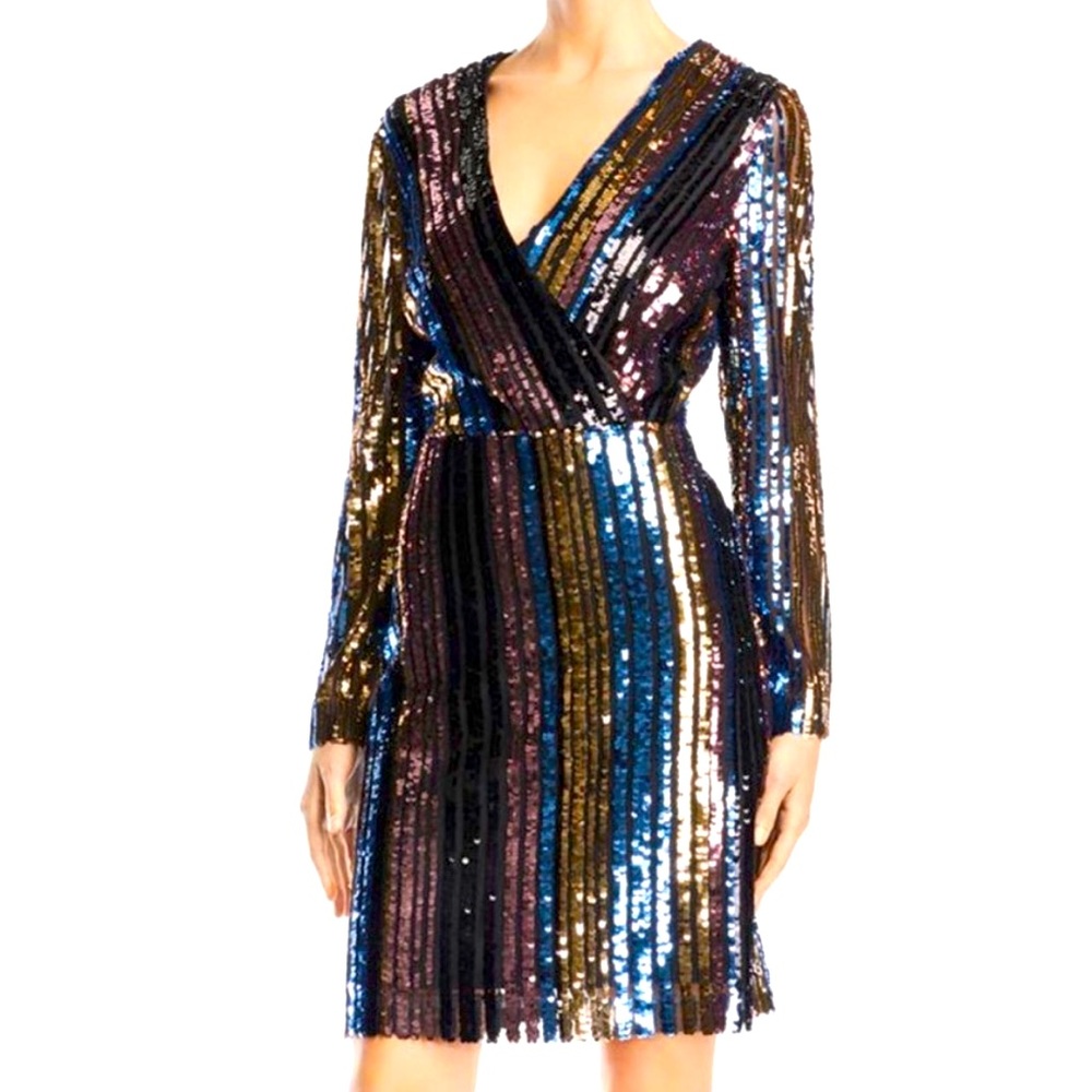 Sam Edelman Rainbow Sequin Dress